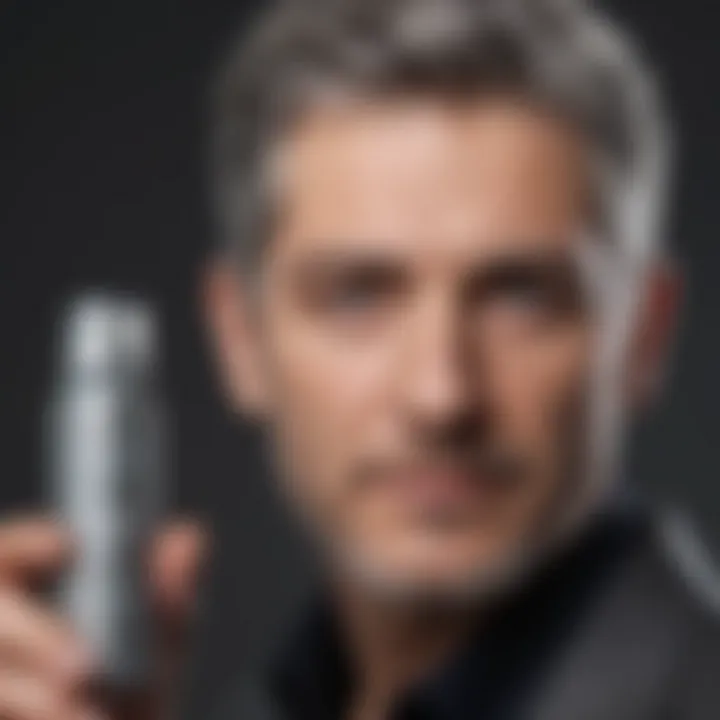 Comparison of grey hair spray with alternative hair coverage solutions