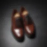 Elegant Oxford shoes in polished leather