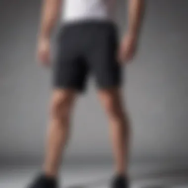 Athletic shorts emphasizing minimalist yet impactful aesthetics