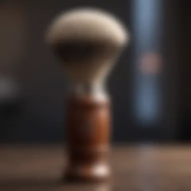 Artisanal Shaving Brush Craftsmanship Barber's Shaving Brush