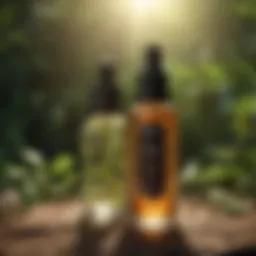 Scar treatment product with botanical ingredients