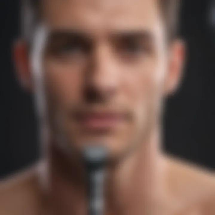 User experience showcasing the effectiveness of the shave