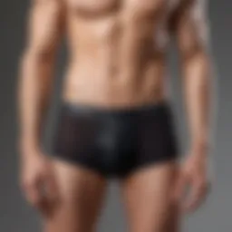 A stylish display of various Calvin Klein underwear styles arranged aesthetically.