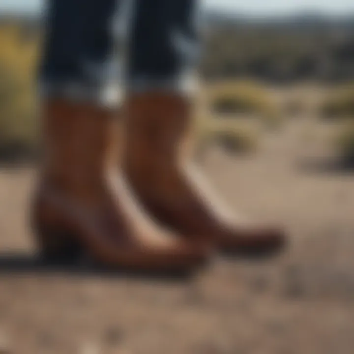 Chic Western-inspired Boots