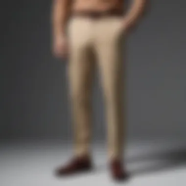 Exploring Chino Dress Pants Styles Different styles of chino dress pants displayed