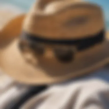 Dapper Straw Hat and Sunglasses