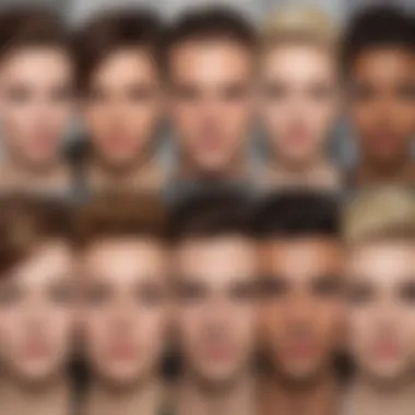 Visual guide to different hair types