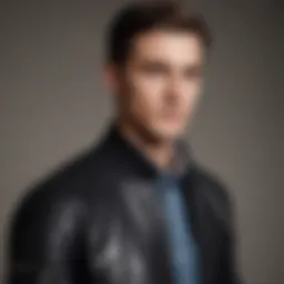 Sophisticated style embodied in the rag & bone Manston Bomber Jacket