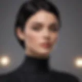 Elegant styling techniques for thin black hair