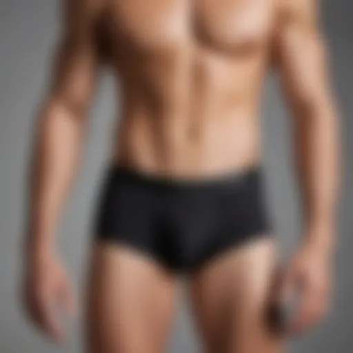 Elegant Calvin Klein cotton underwear in sophisticated black color