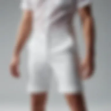 Elevating White Shorts: A Study in Modern Fashion