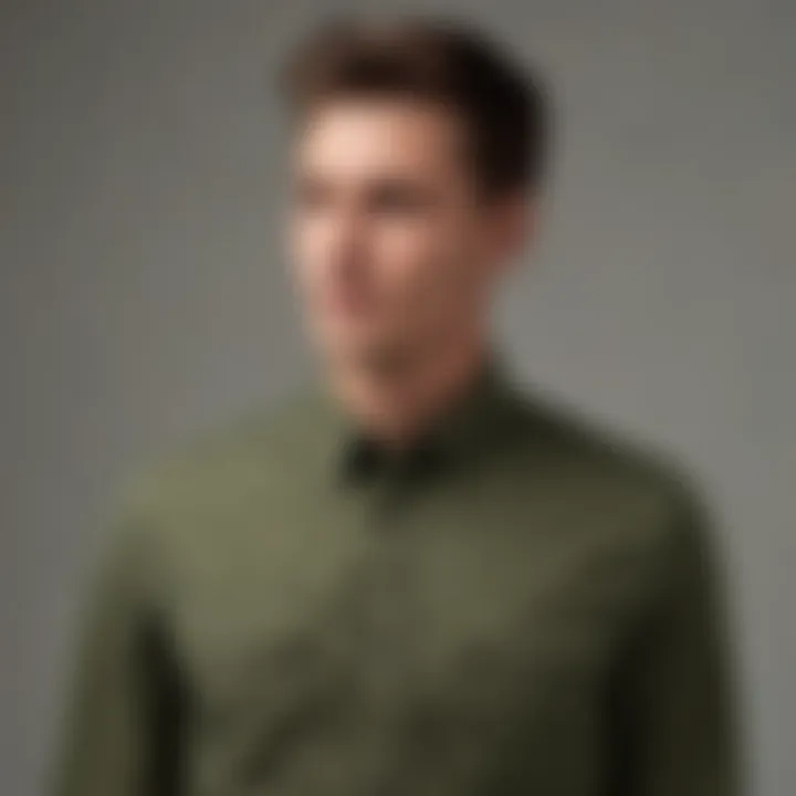 Embrace Versatility with Lululemon's Button-Down Shirt in Olive Green