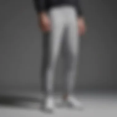 Stylish Adidas active pants displayed on a mannequin