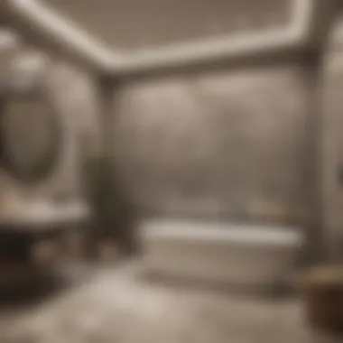 Elegant Bathroom Antifungal Treatment Luxurious antifungal treatment showcased in elegant bathroom