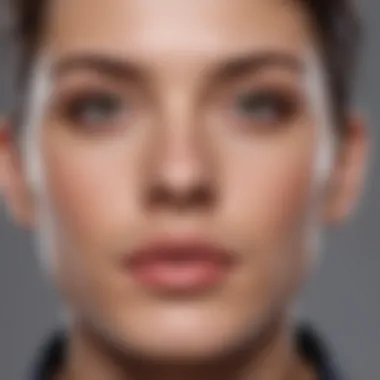 Visual representation of retinol cream application techniques