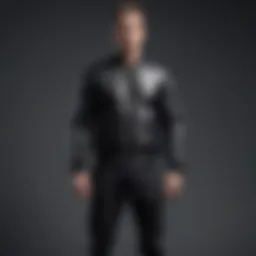 A stylish Air Max outfit featuring a sleek jacket and joggers