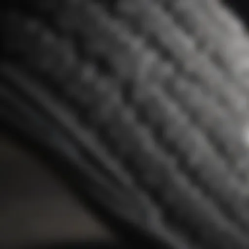 Close-up of Nobull shoe material texture