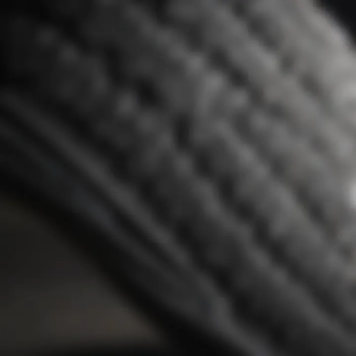 Close-up of Nobull shoe material texture