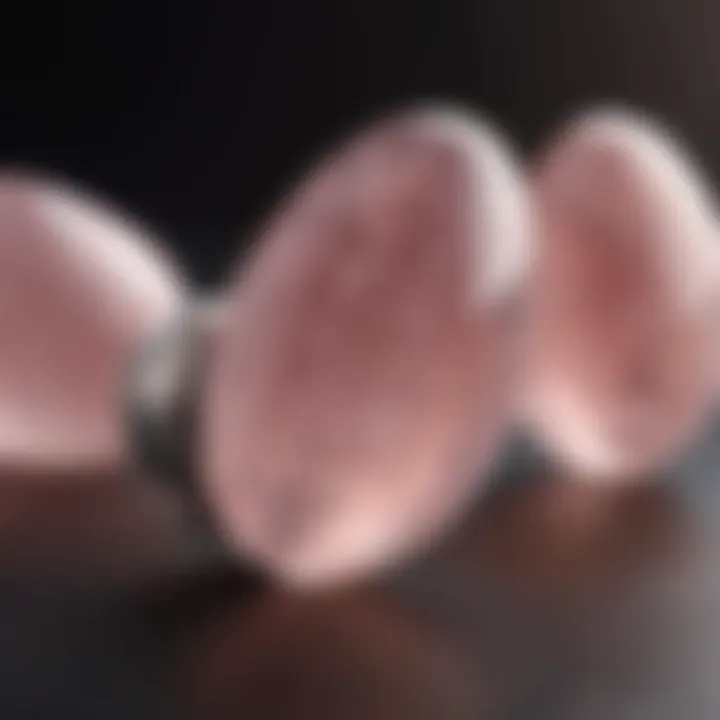 Facial Massager Rose Quartz Crystal