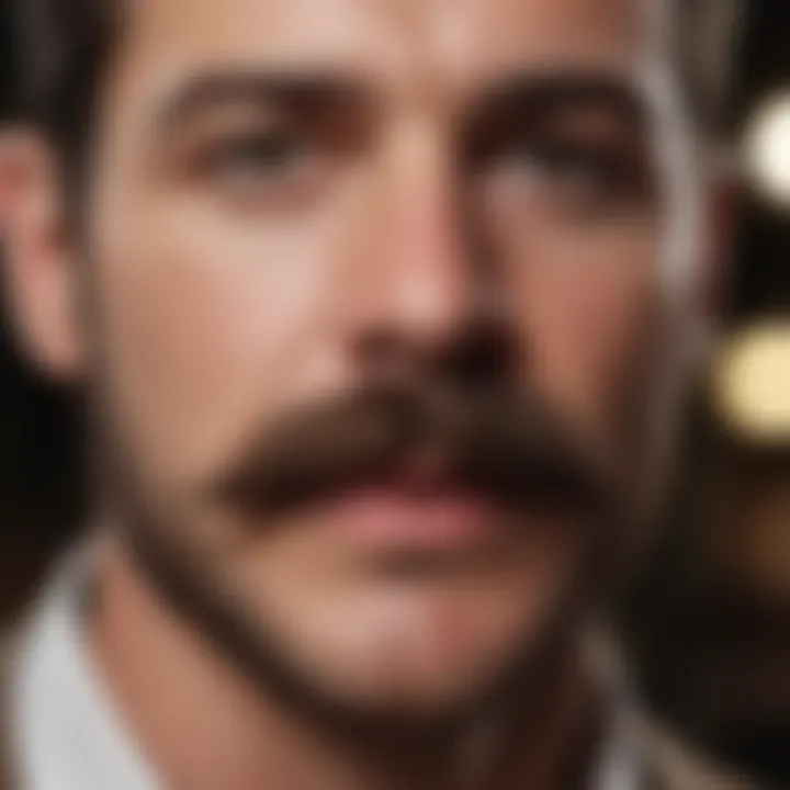 Meticulously crafted facial hair