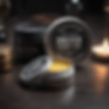 Beard Balm Benefits Luxurious beard balm in a tin