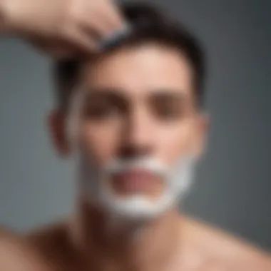 An array of high-quality shaving creams and gels