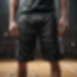 Innovative Zipper Basketball Shorts Design
