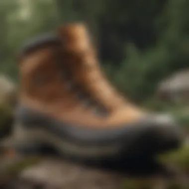 A variety of LL Bean hiking boots displayed together, highlighting design diversity and options