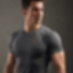 Stylish Lululemon gym shirt showcasing modern design