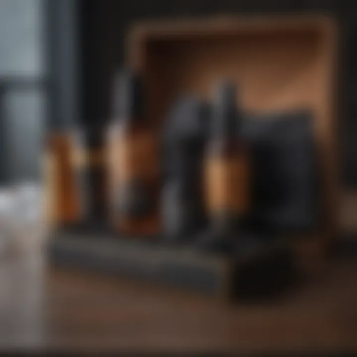 Luxurious Packaging of Black-Owned Beard Kits