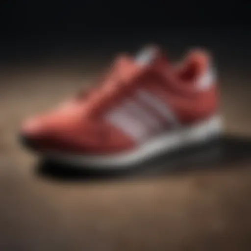 A visually appealing collage of adidas products highlighted by a bold 50% off tag