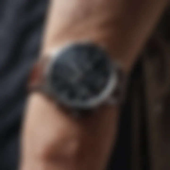 Minimalist Timepiece Detail