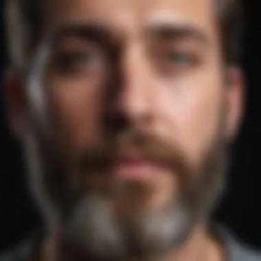 Hydrated Beard Results Bearded man enjoying the benefits of hydrated beard
