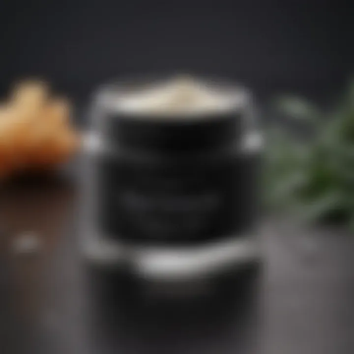 Moisturizing Face Cream in Sleek Matte Jar