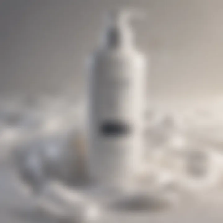 Close-Up of Nioxin Shampoo Foam Creating Rich Lather