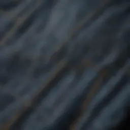 Close-up view of fabric texture showcasing durability and style