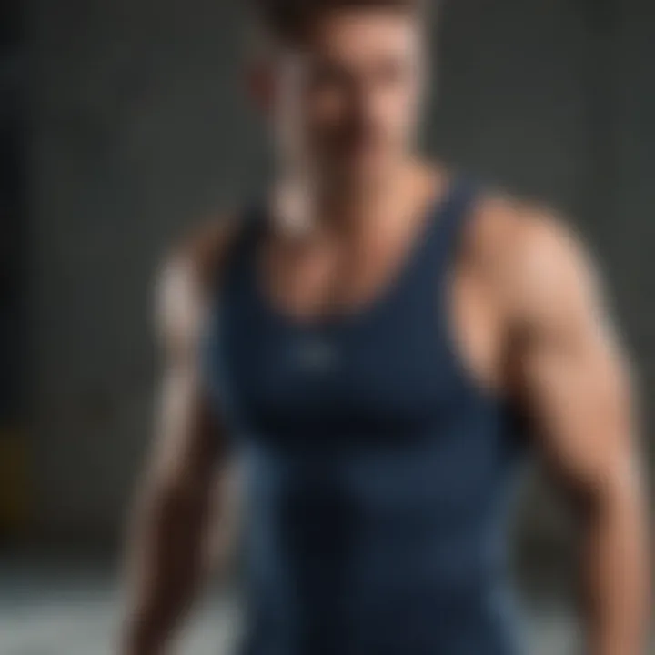 Athletic Tank Top - Dynamic Seamless Stitching