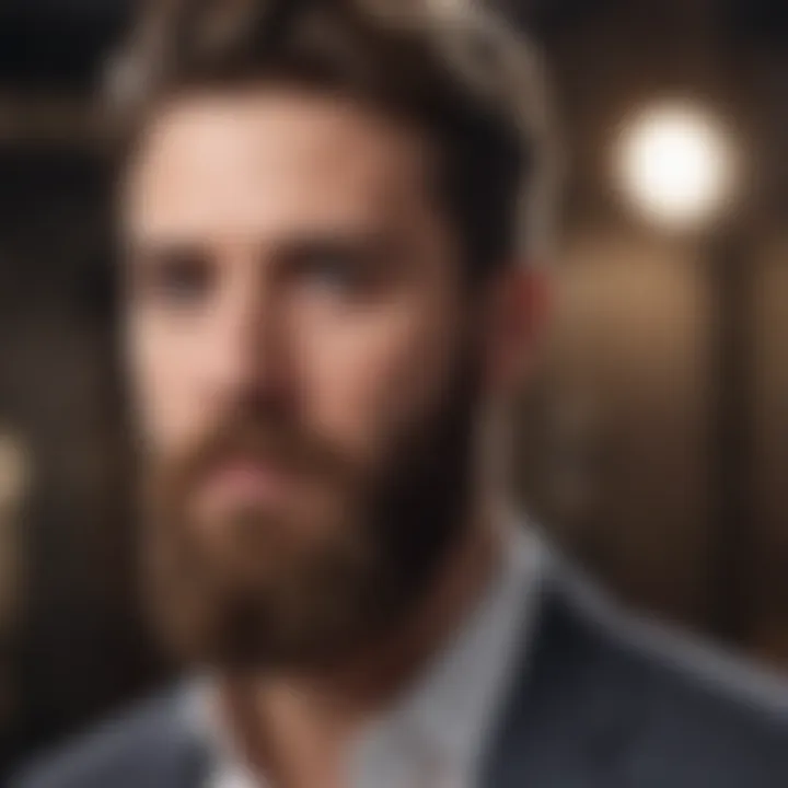 Step-by-step guide of proper beard application techniques