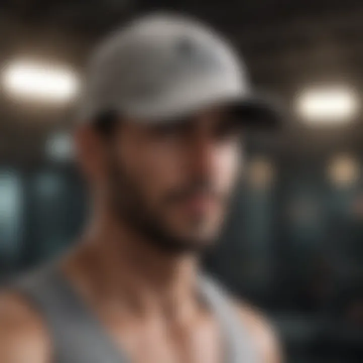 Comfortable fit hat designed for high-performance workouts