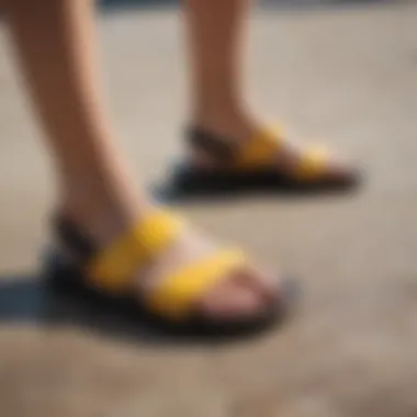 Customized Support for Flat Arches Orthotic Footbed Sandals