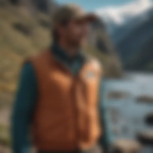 Iconic Patagonia Vest in Natural Environment