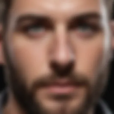 Visual Representation of Patchy Beard Patchy Beard Visualization