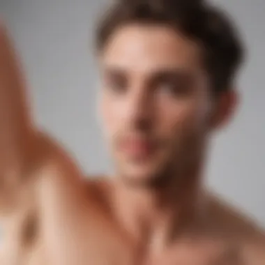 Gentle Exfoliation for Smooth Skin Pre-shave exfoliation scrub for armpits
