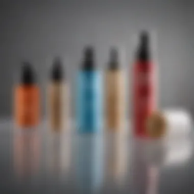 Essential Anti-Chafing Products A variety of anti-chafing products displayed on a clean surface.