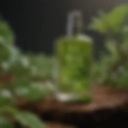 Organic botanical extracts in a sophisticated skincare product