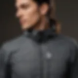 Reflective Design Element on Lululemon Shell Jacket