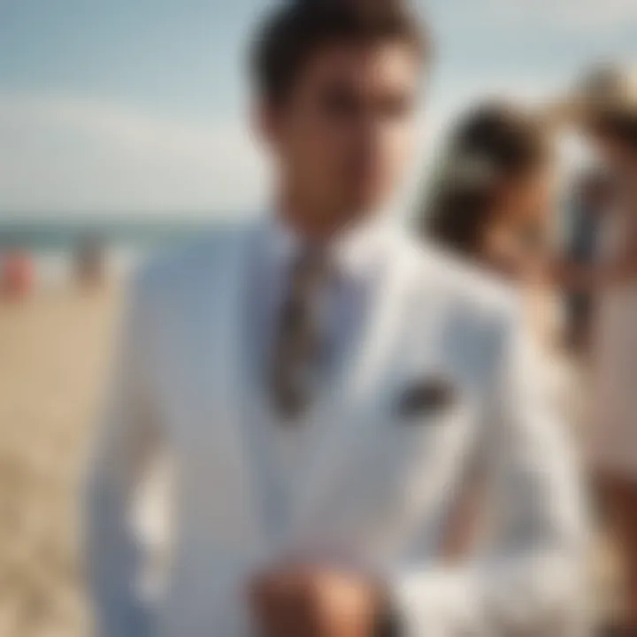 Seersucker Beach Wedding Suit