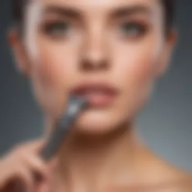 Invest in Precision Tools for Flawless Results Close-up of sharp, high-quality razor for smooth shaving
