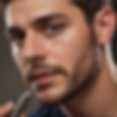 Mastering the Techniques for Effective Grooming A user-friendly guide highlighting proper shaving techniques for grooming.