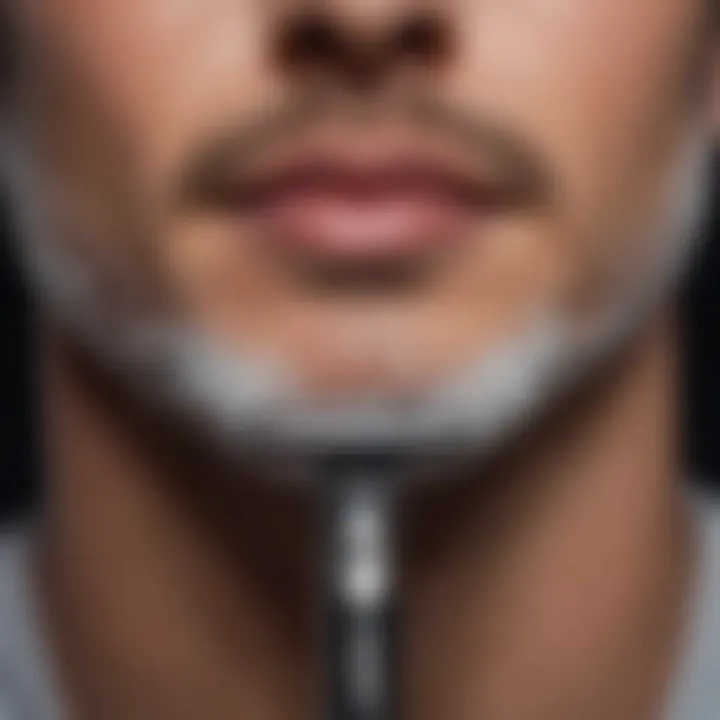 Shaving Razor Blade Close-Up